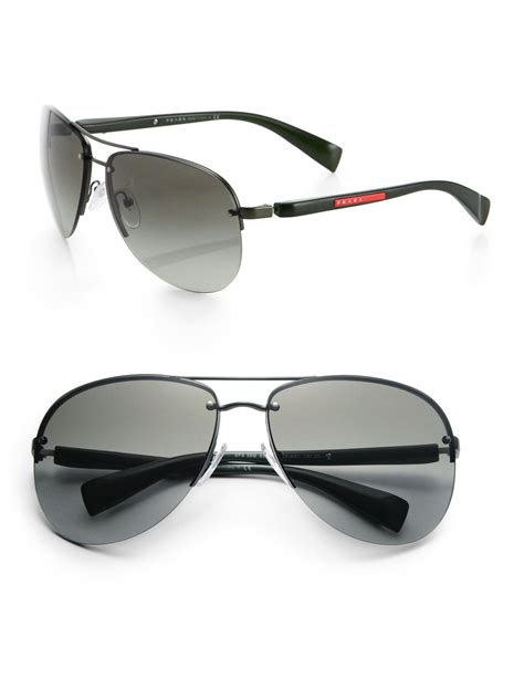 prada aviator sunglasses men|discounted prada sunglasses for men.